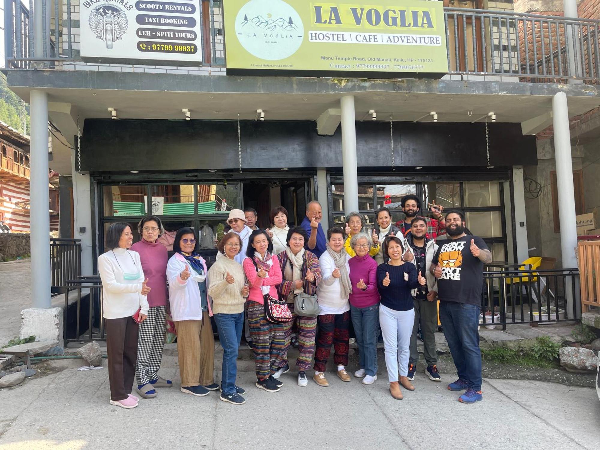 Хостел La Voglia-Old Manali Экстерьер фото